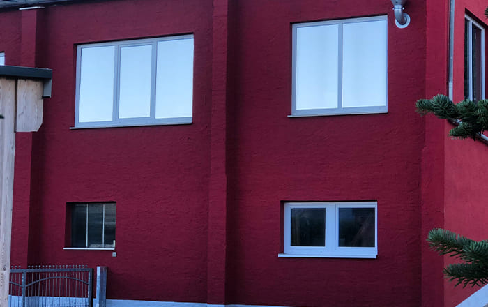 da-Folientechnik - Sonnenschutz an Gebäudefenstern